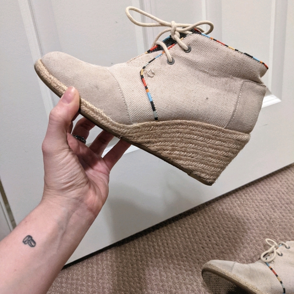 Toms | Classic Wedge Booties